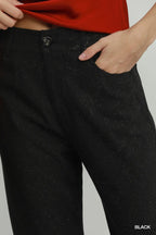 Shimmer Wide-Leg Pants