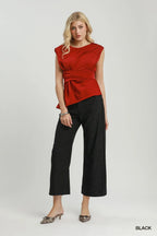 Shimmer Wide-Leg Pants
