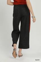 Shimmer Wide-Leg Pants