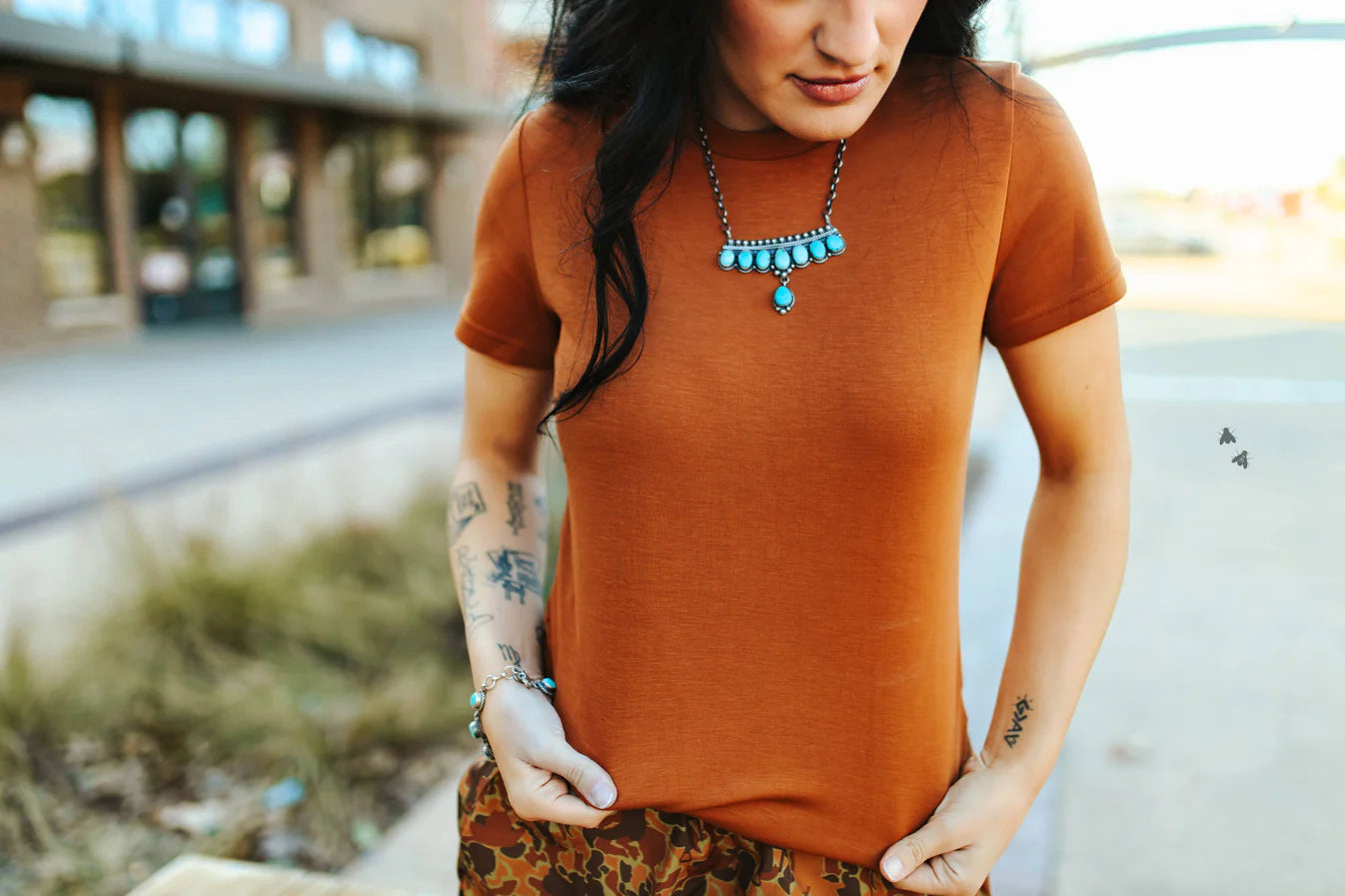 Cloud Basic Snug Tee