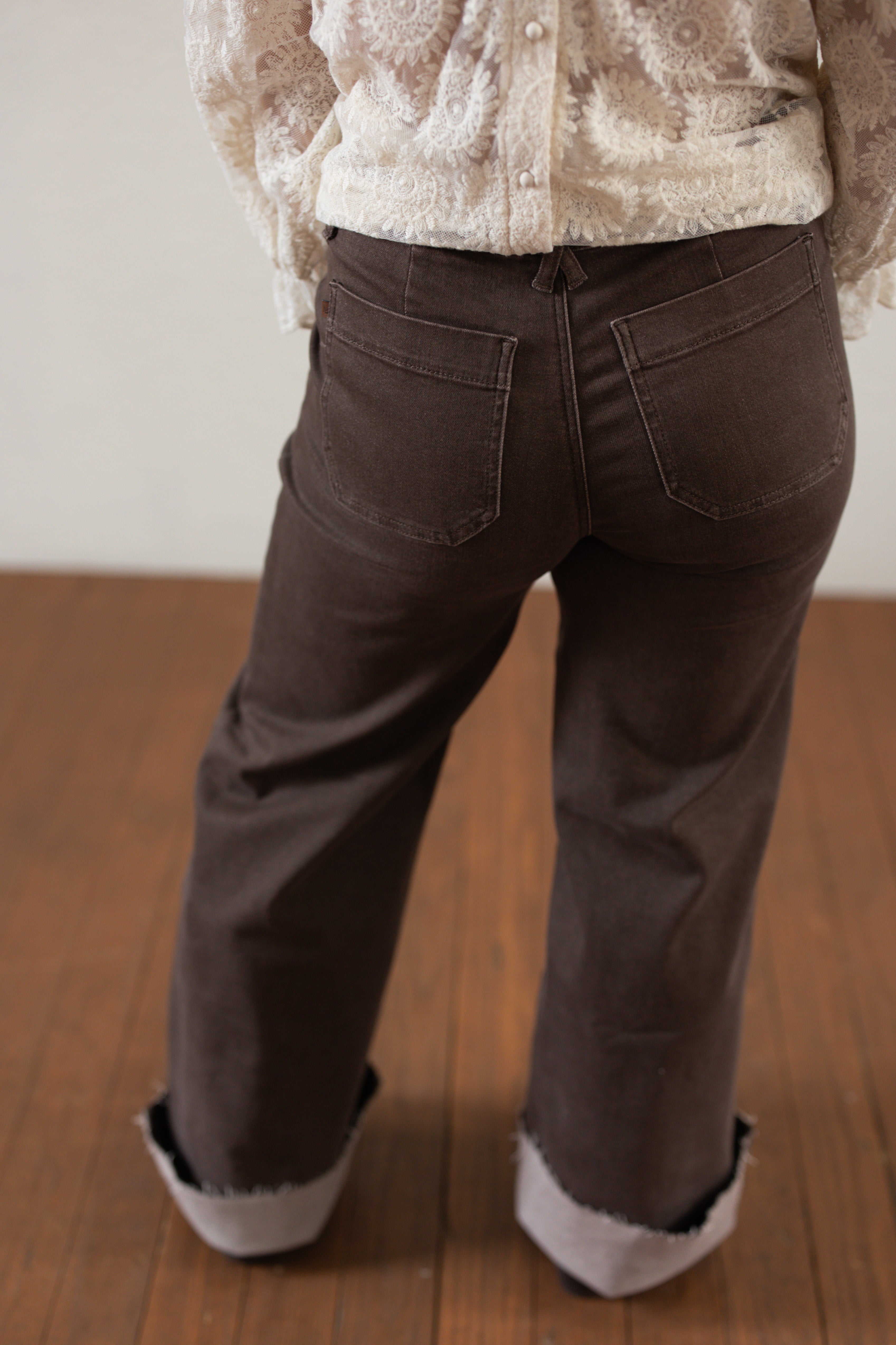HW Retro Wide Yarn Dyed Jeans