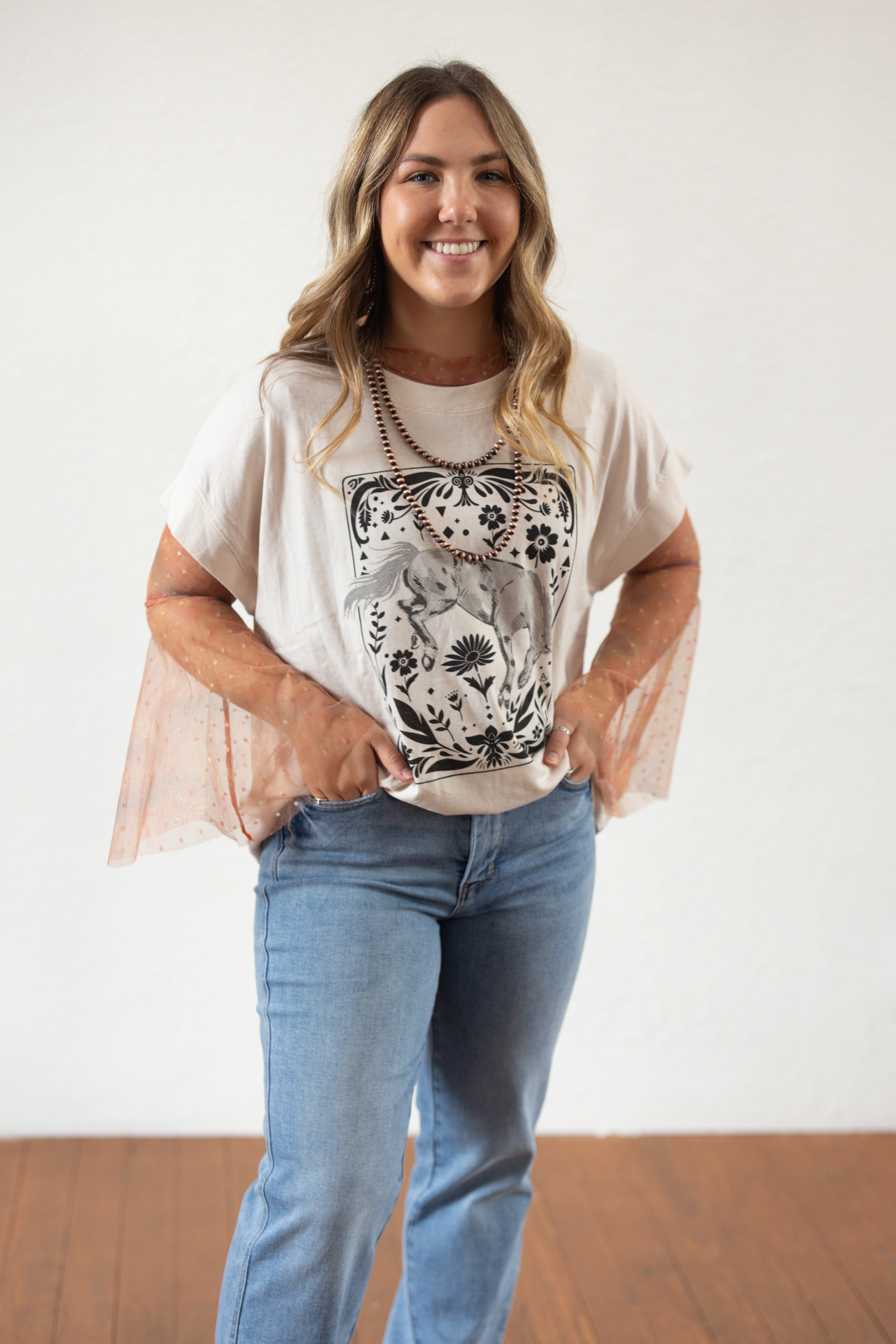 Leave Her Wild Relaxed Fit Top