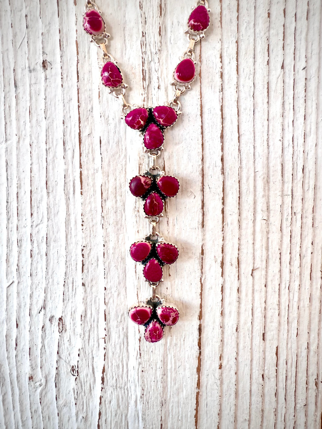 Desert Pink Jasper Necklace