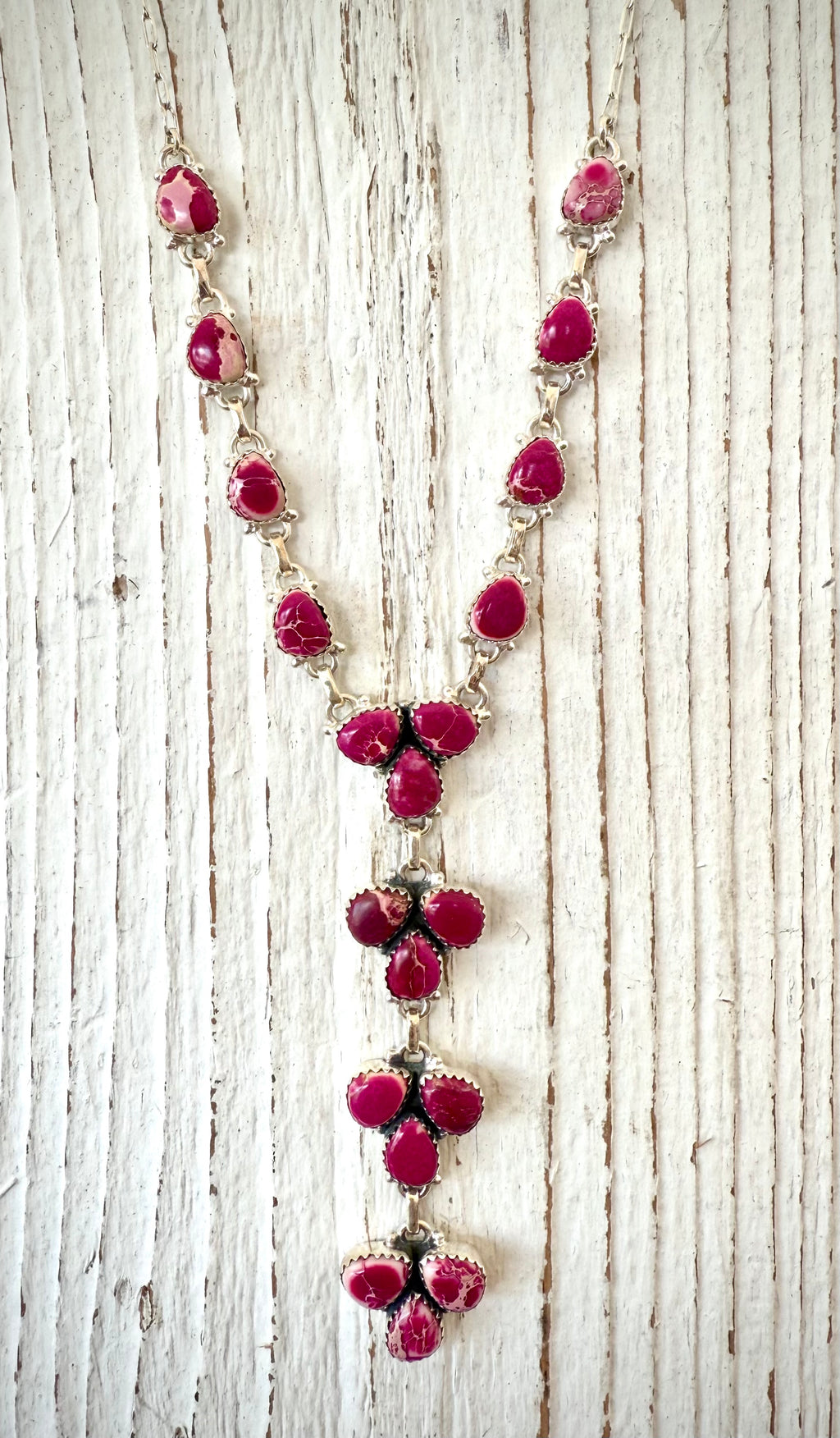 Desert Pink Jasper Necklace