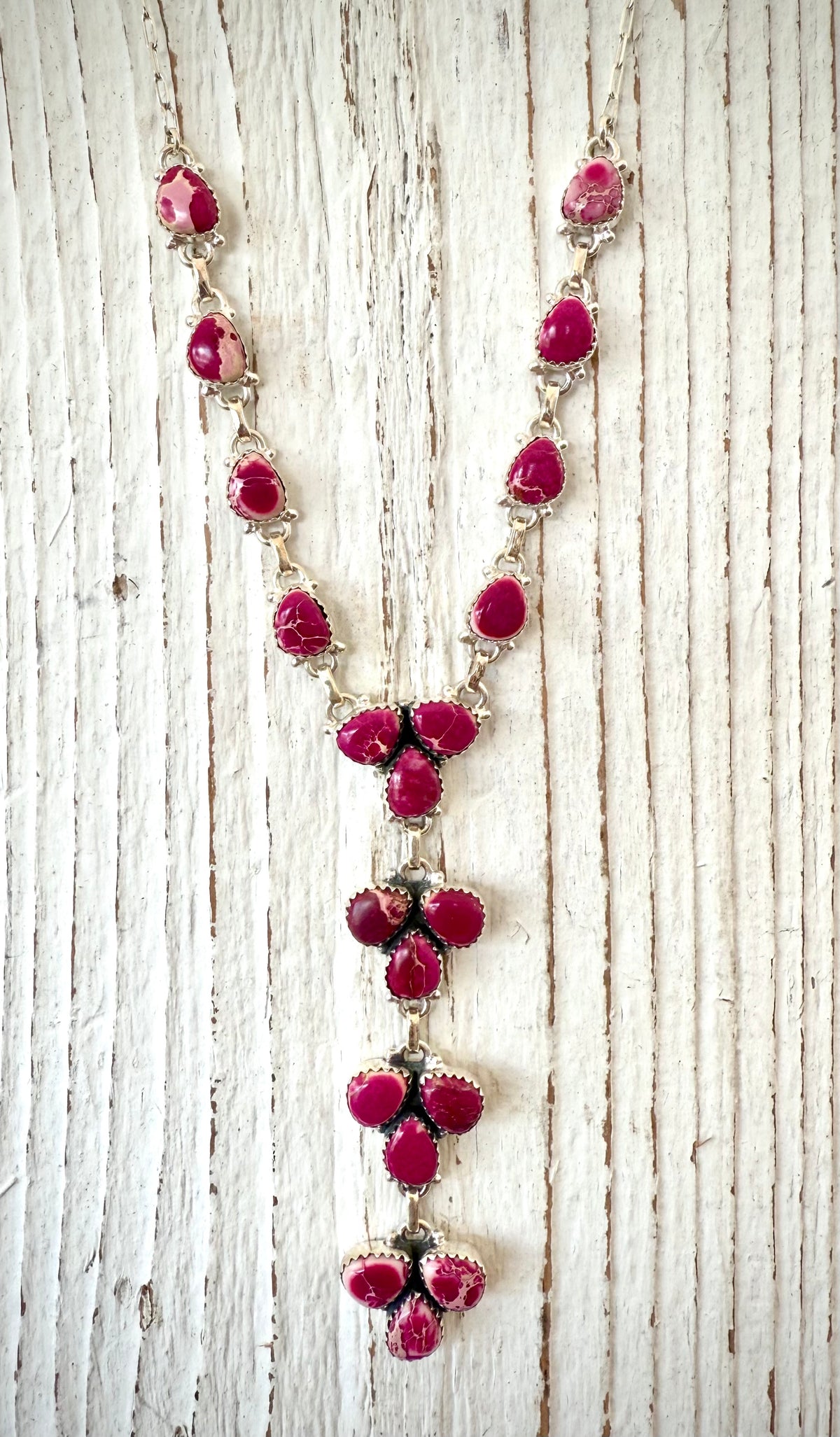 Desert Pink Jasper Necklace