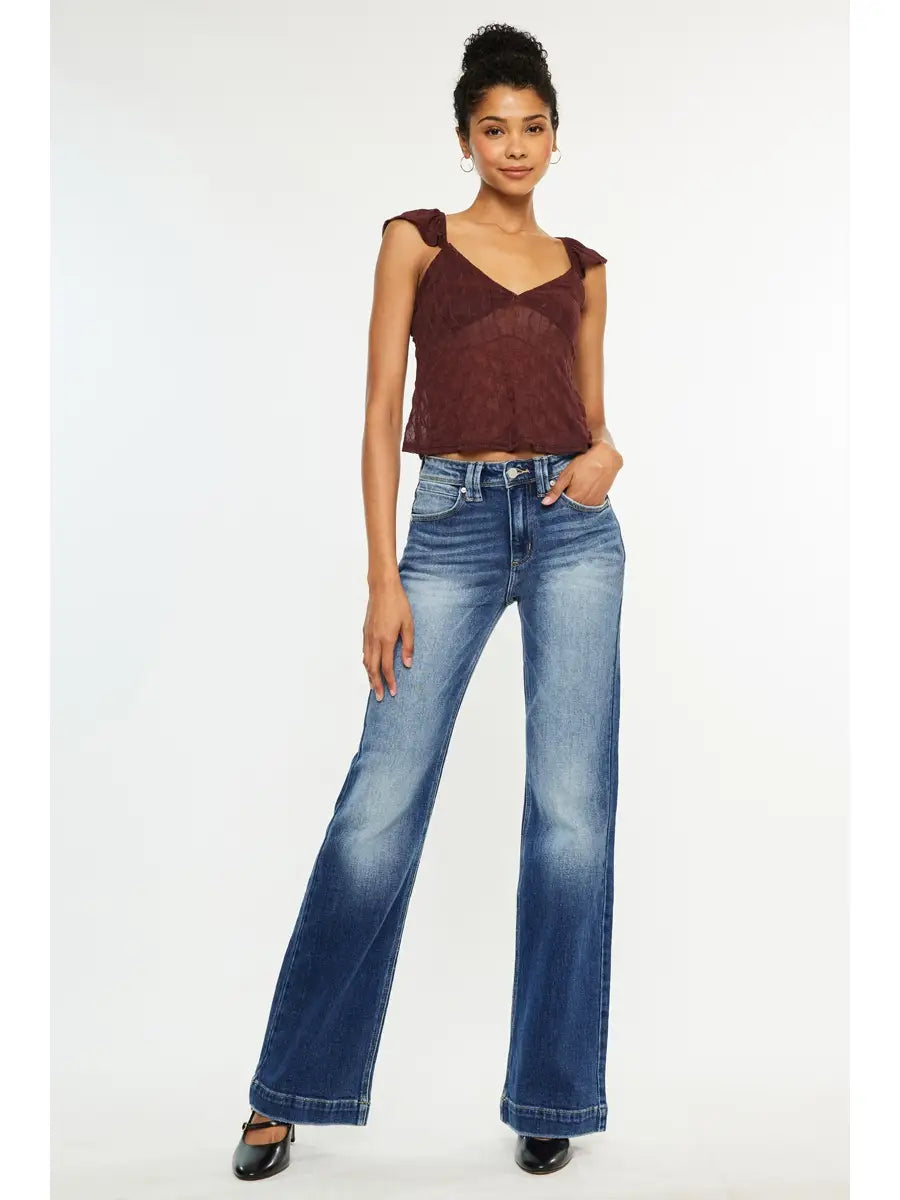 High Rise Holly Flare Jeans