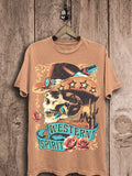 Western Spirit Graphic Top