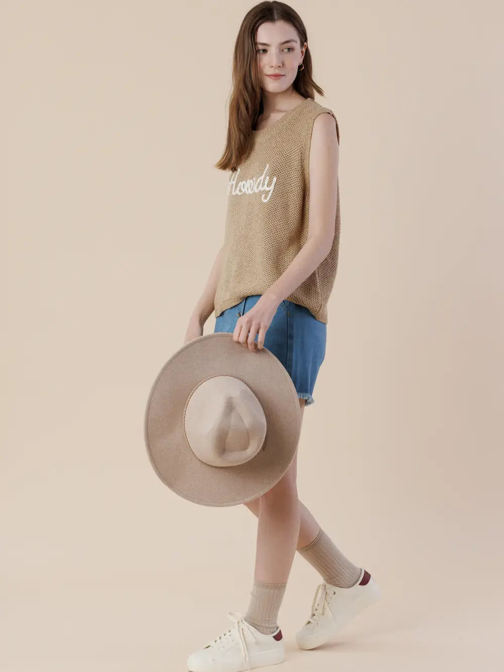 Howdy Sweater Tank Top