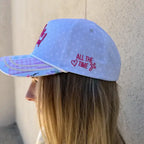 God Is Good All the Time Vintage Trucker Hat