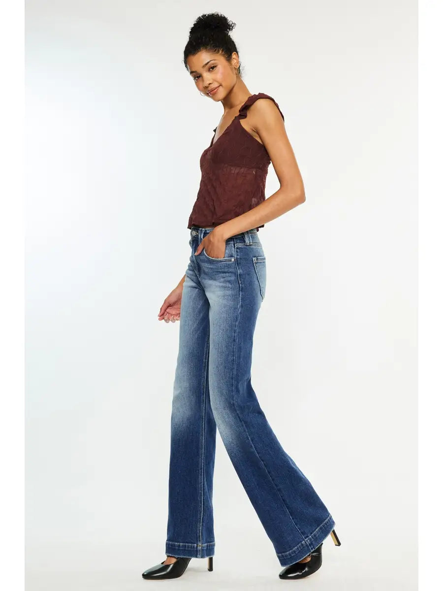 High Rise Holly Flare Jeans