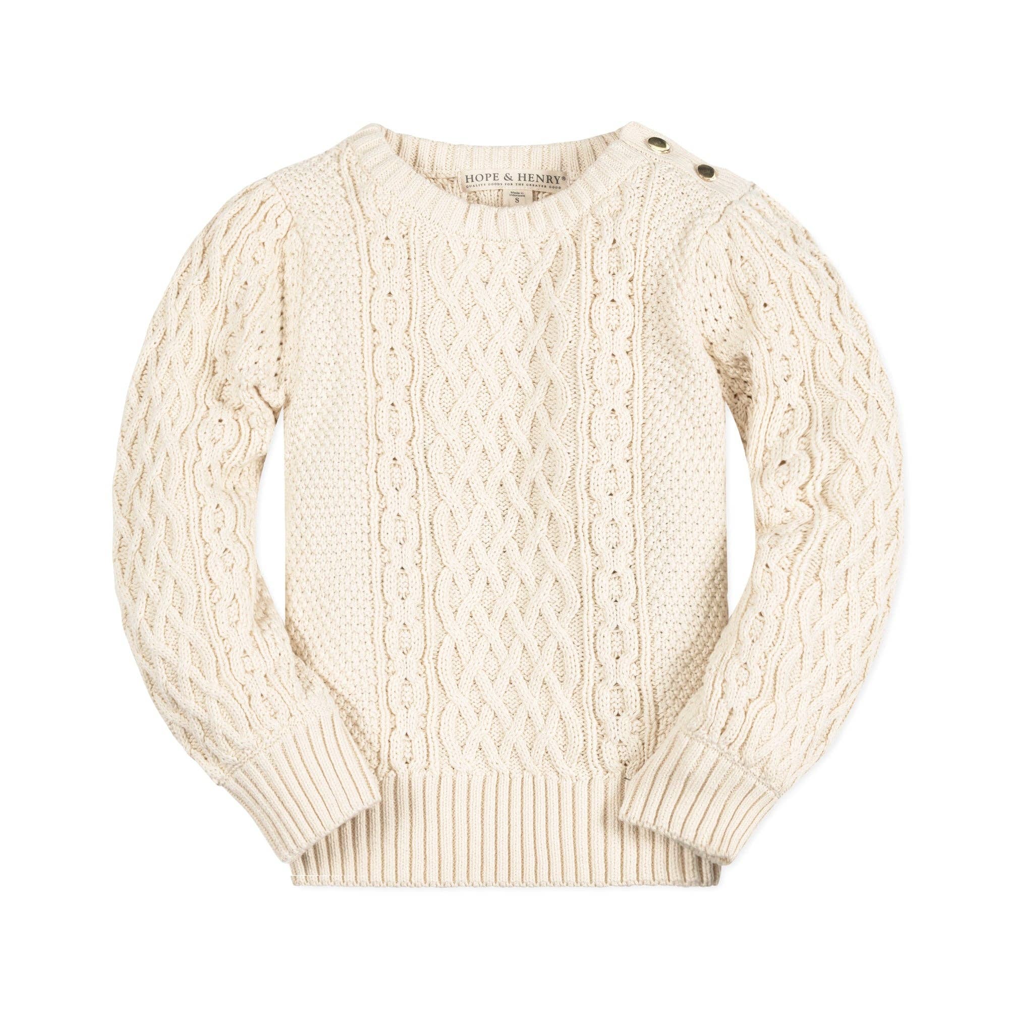 Organic Fisherman Sweater