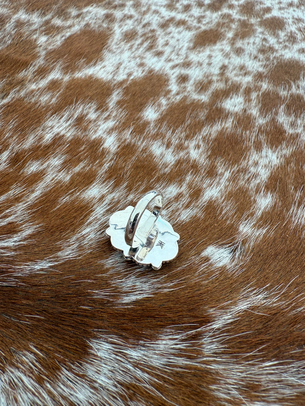 Moonlit Bloom Floral Ring