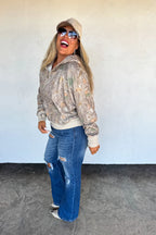 CAMO WOODS EASY DOES IT PULLOVER