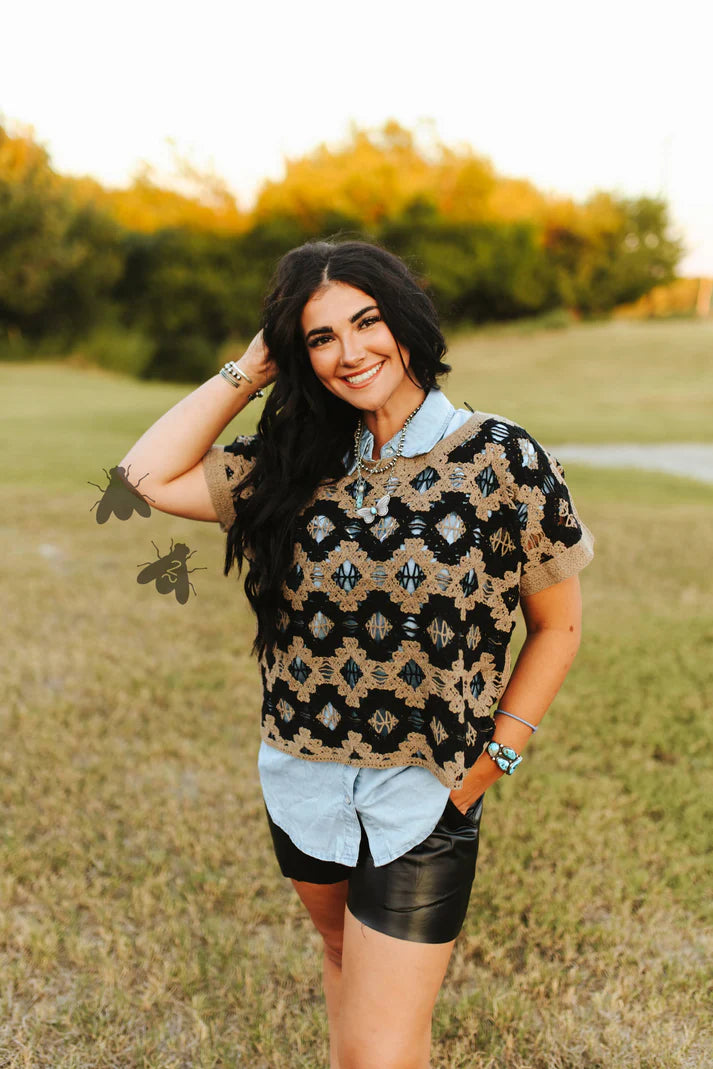 Wild West Weaves Sweater