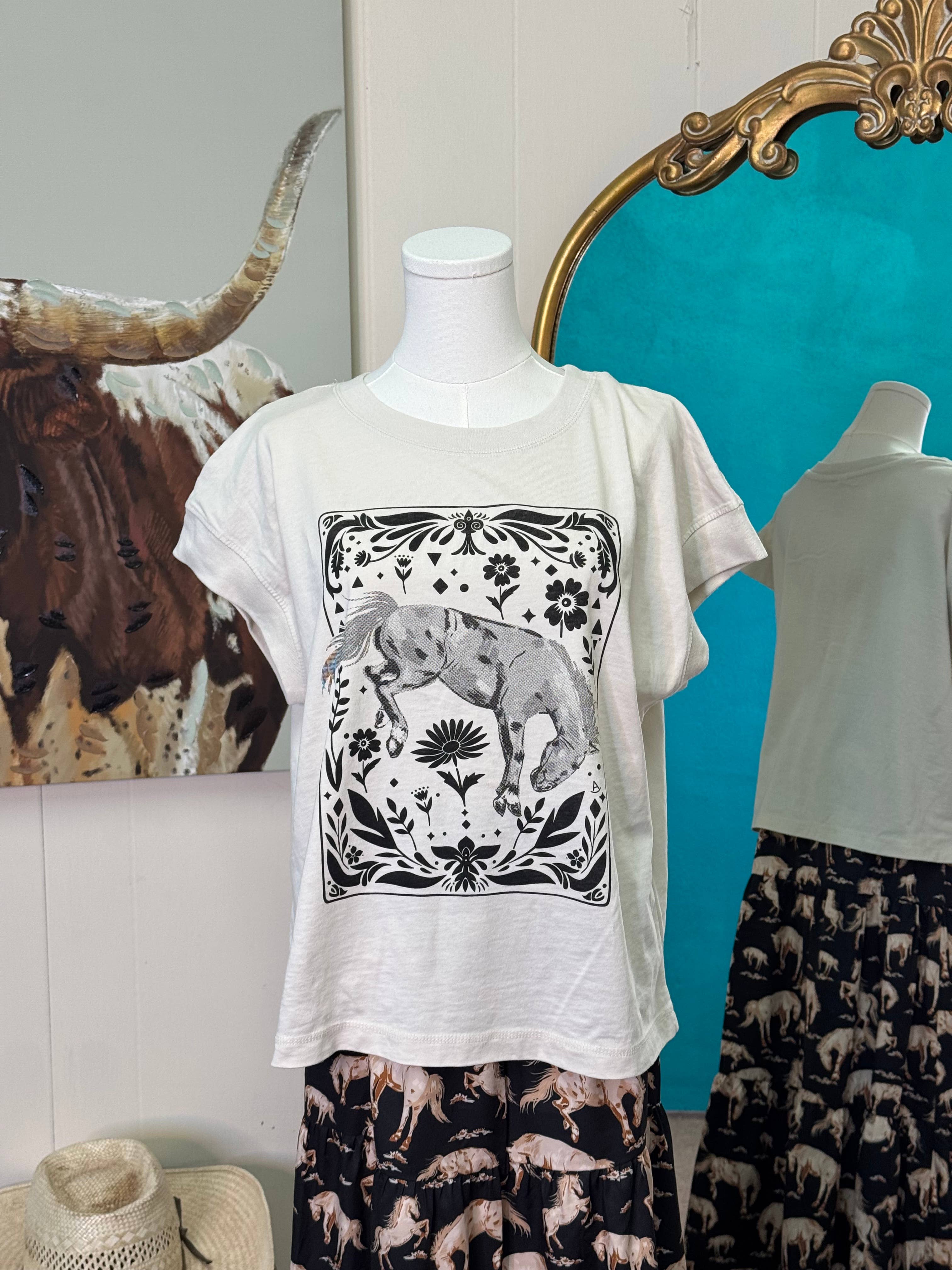 Leave Her Wild Relaxed Fit Top