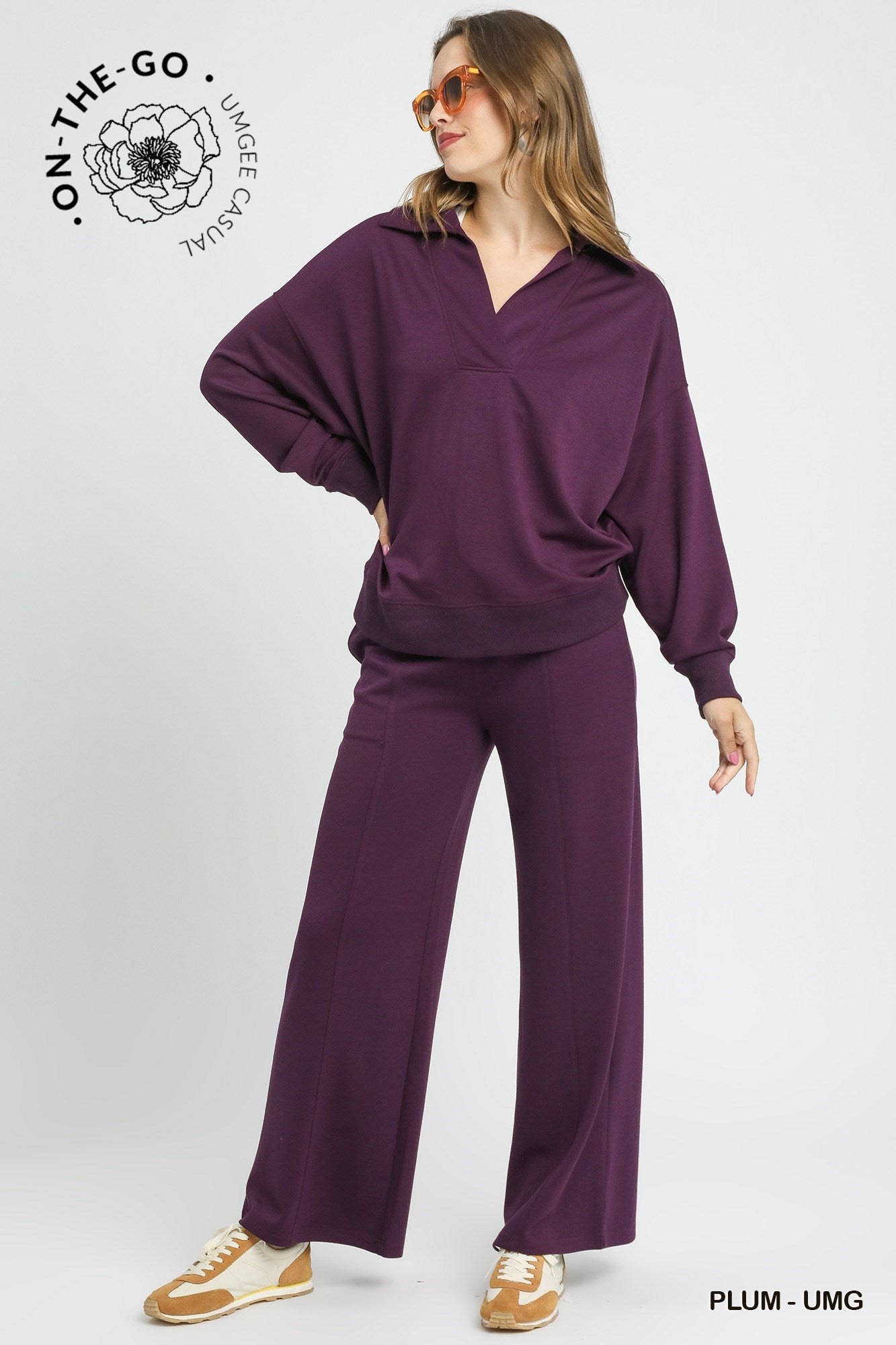 Luxeknit Collared Neck Top