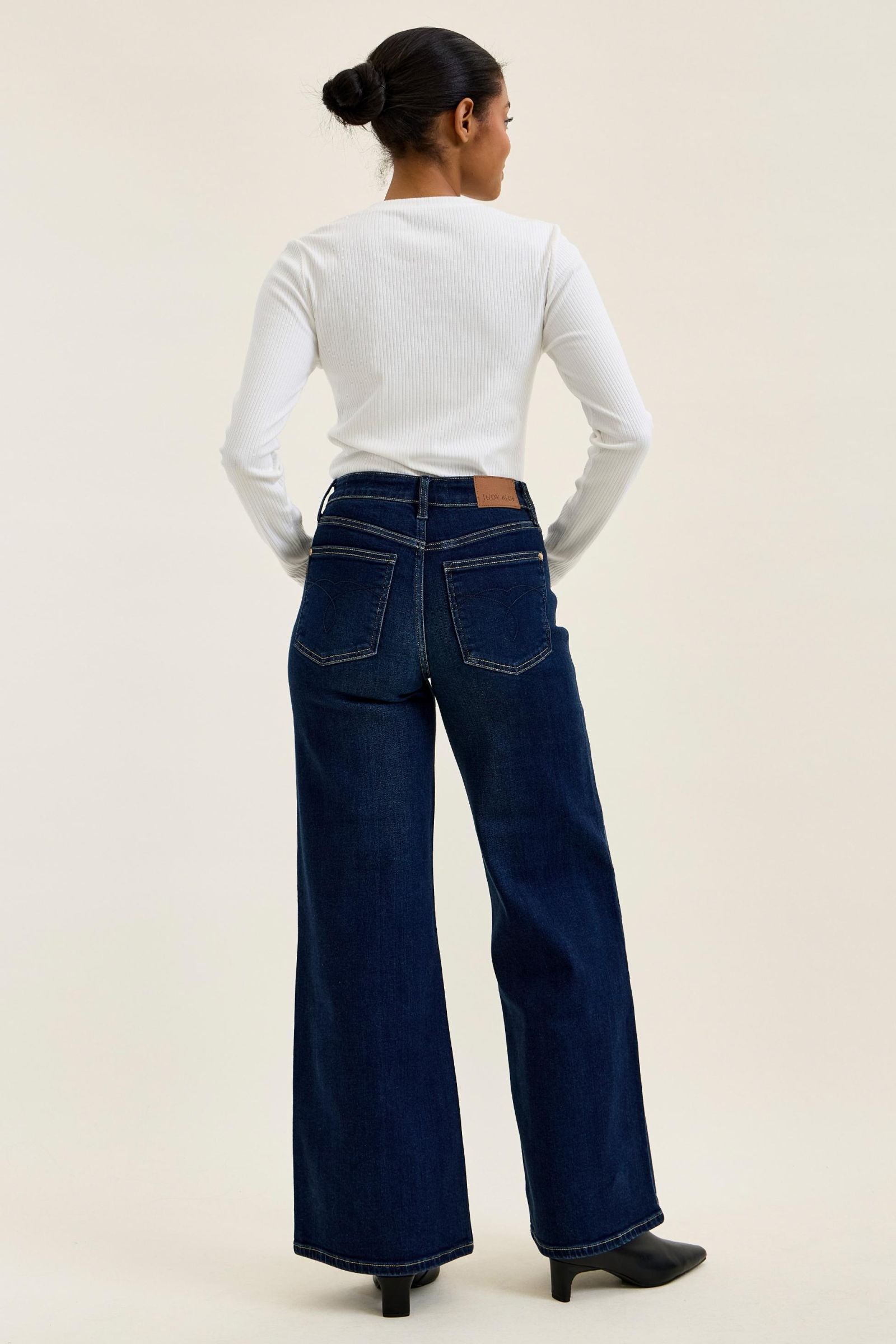 LUX Retro Wide Jeans HW