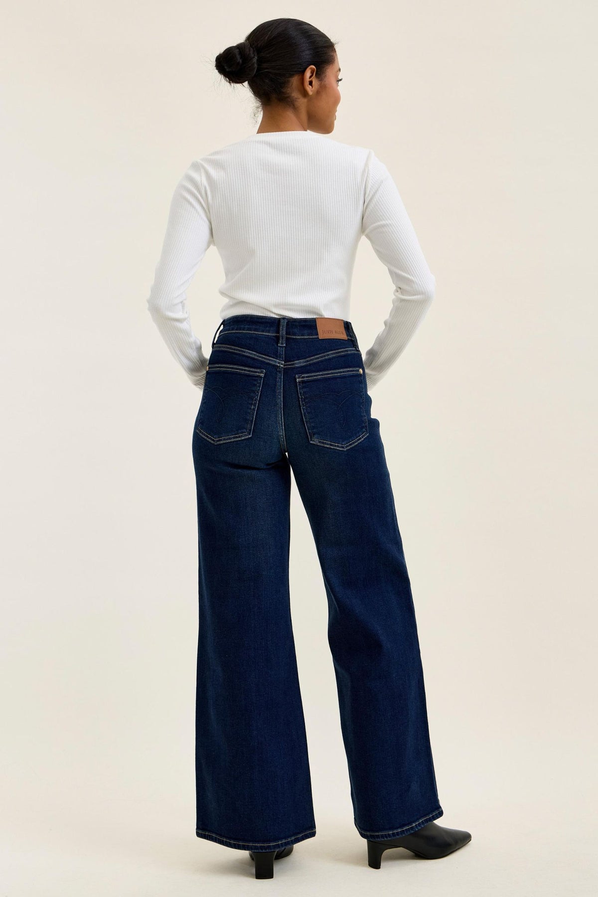 LUX Retro Wide Jeans HW