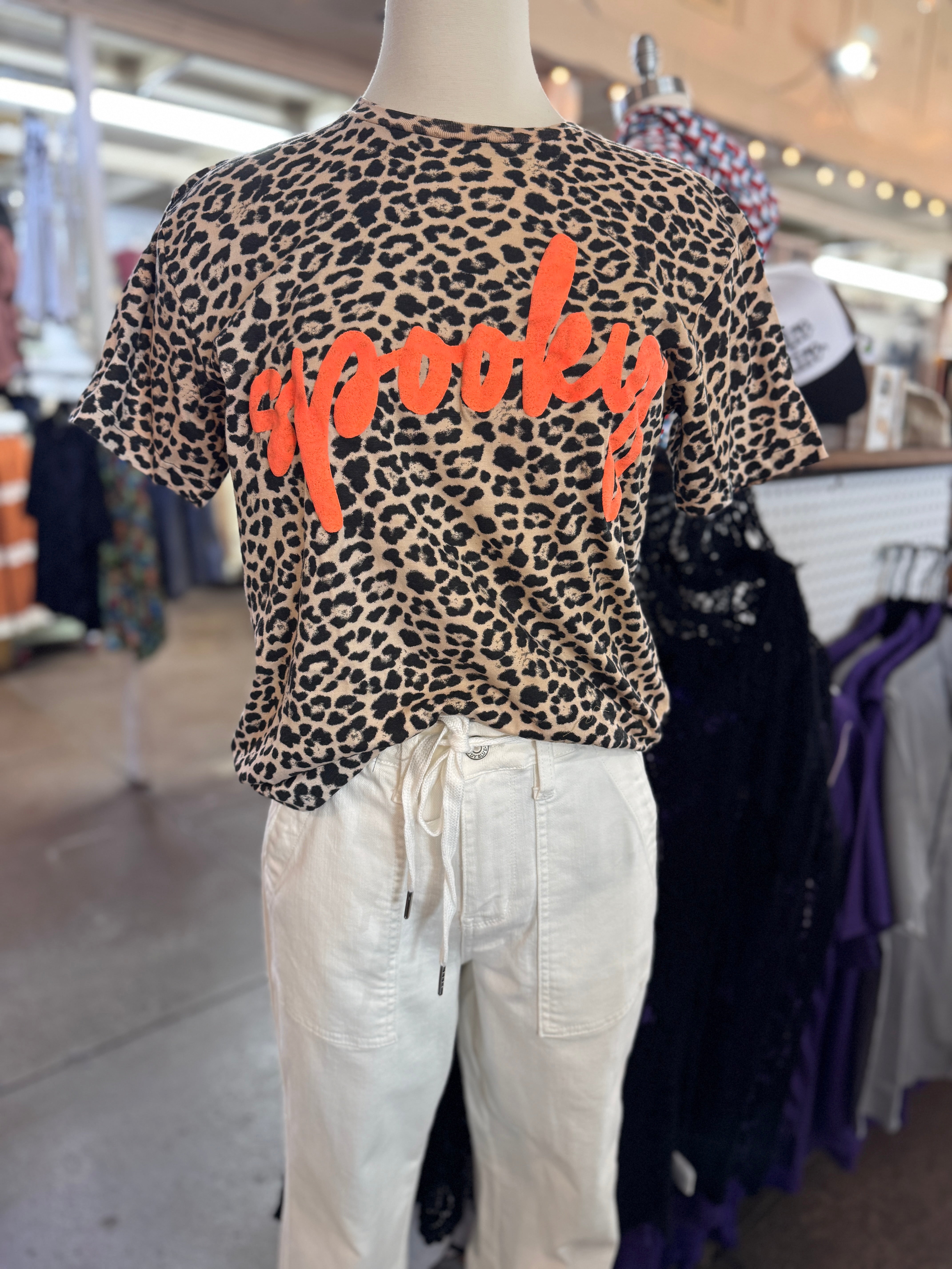 Leopard Spooky Tee