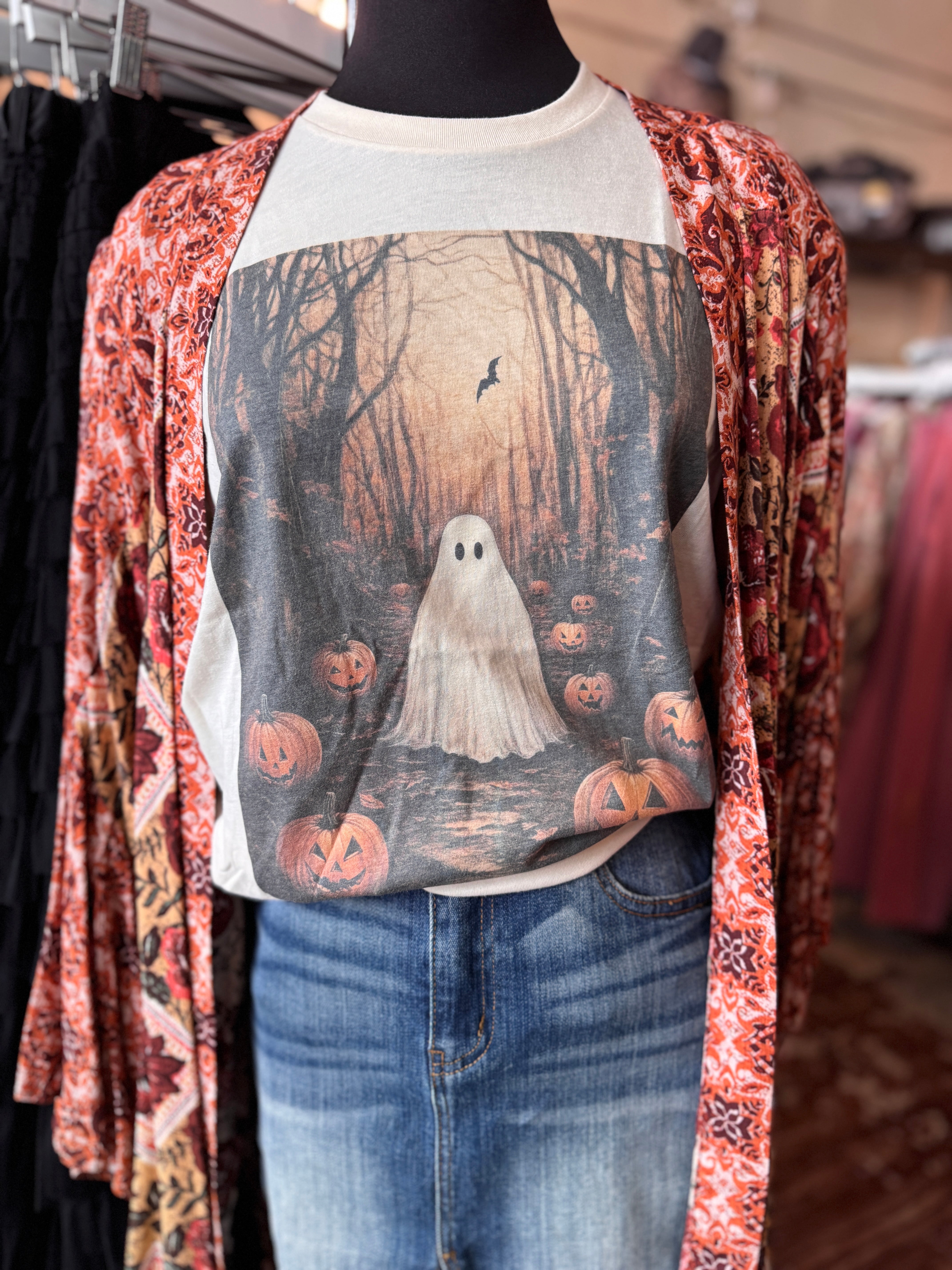 Spooky Ghost Scene Tee