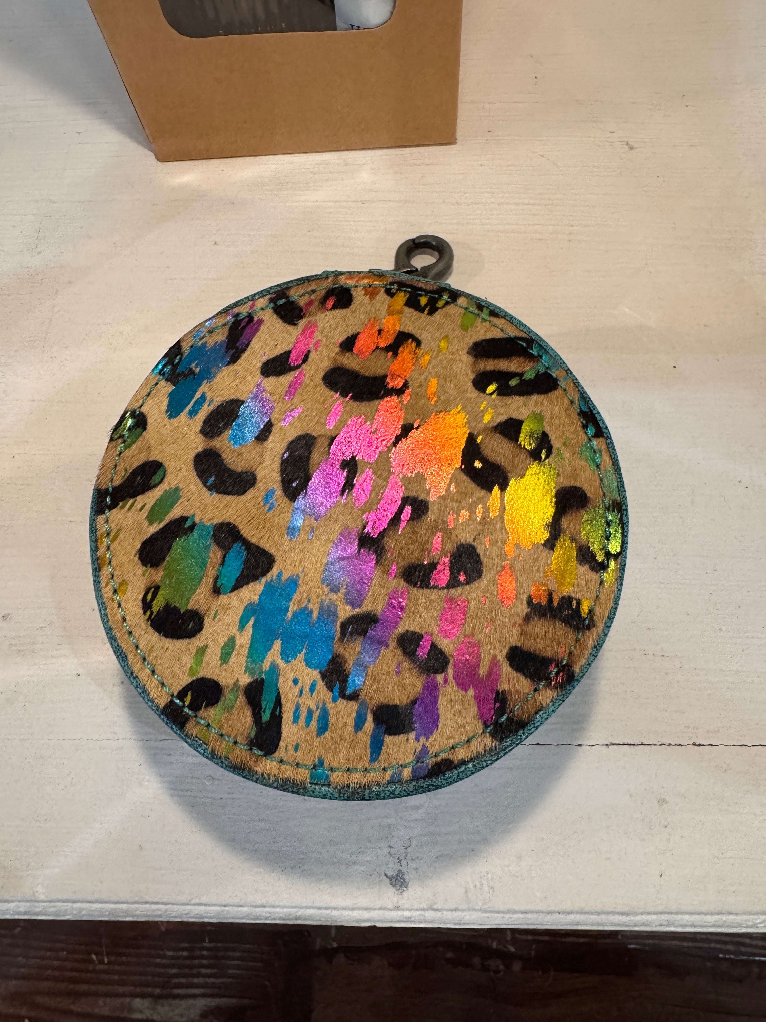 Cowhide Mini Jewelry Boxes