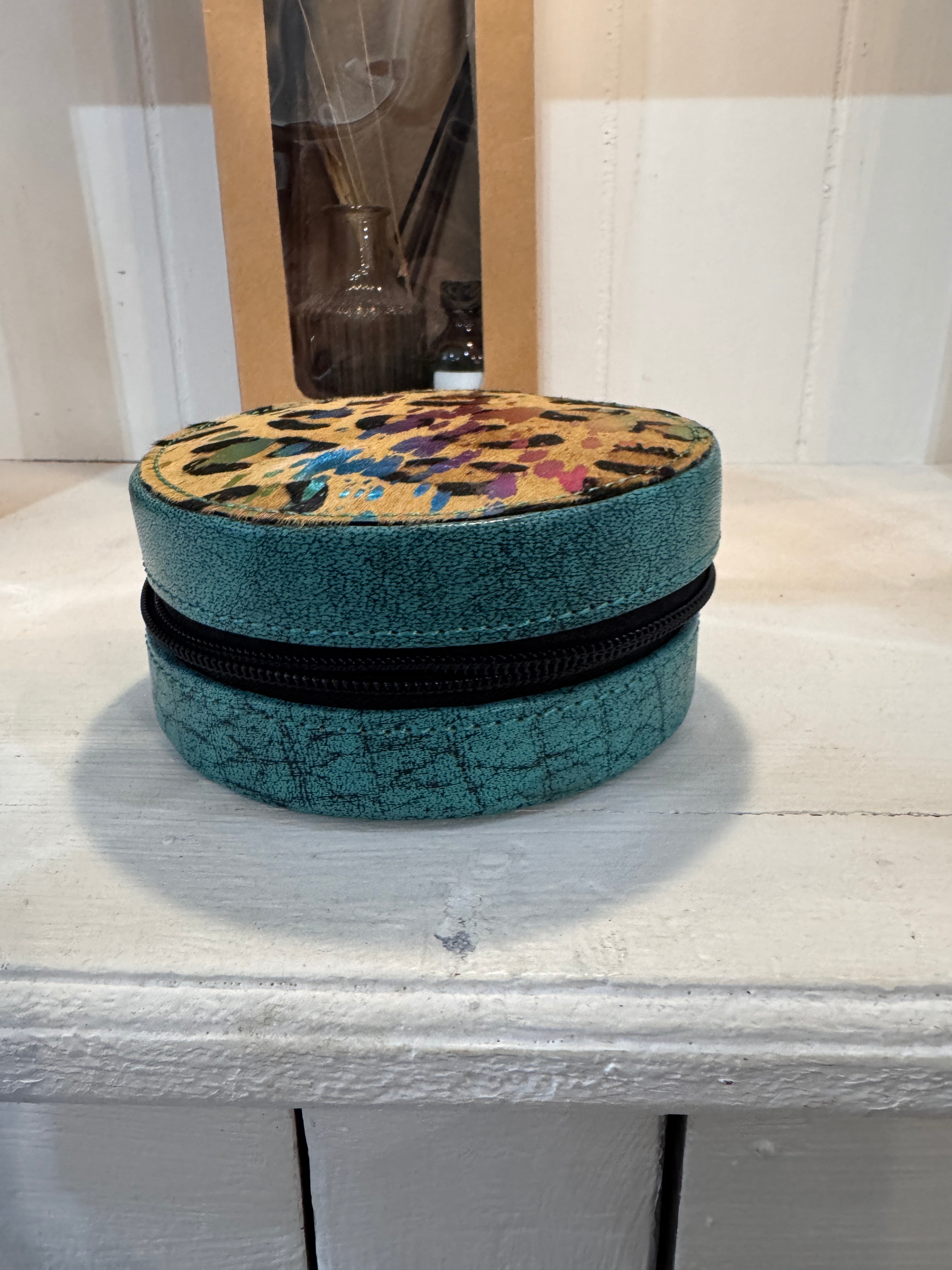 Cowhide Mini Jewelry Boxes