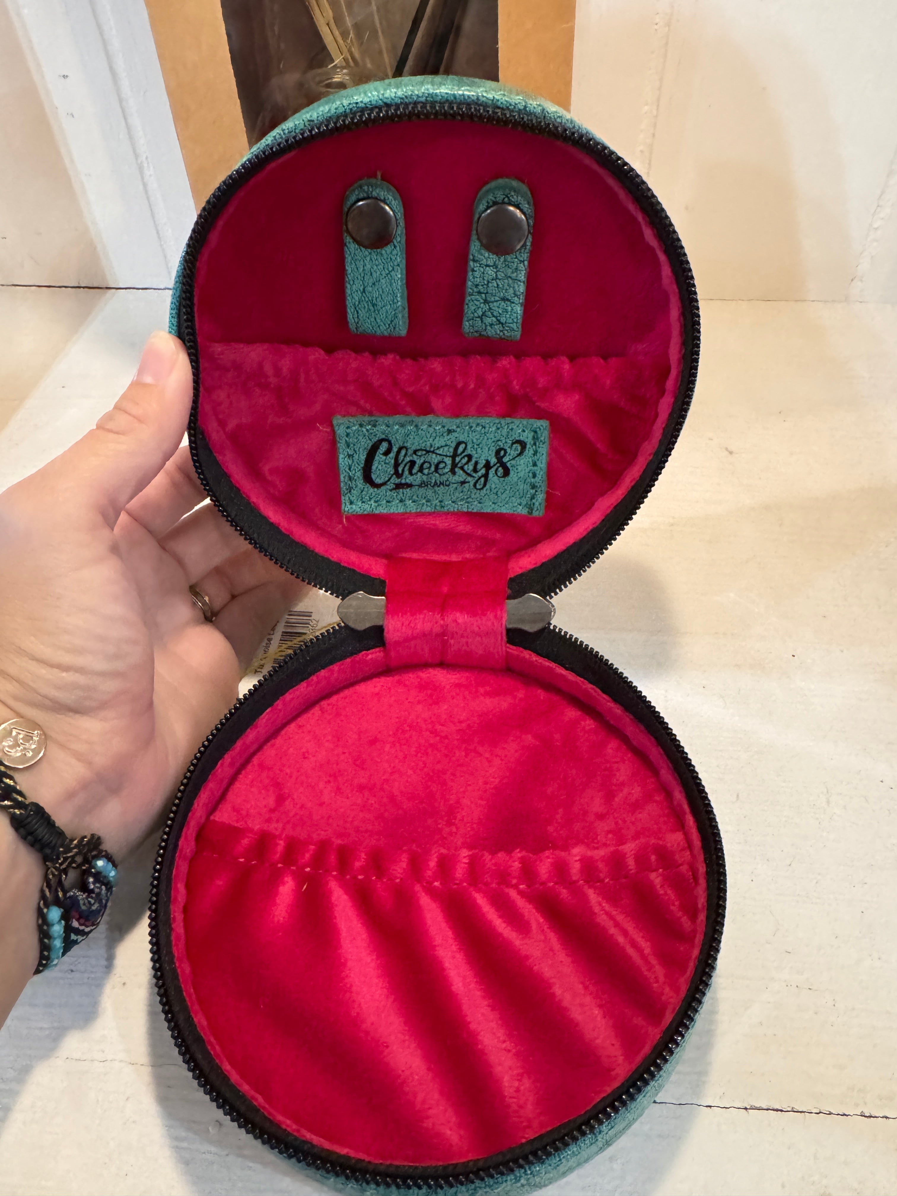 Cowhide Mini Jewelry Boxes