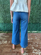 TUMMY CONTROL ELASTIC BAND HIGH RISE CROP WIDE