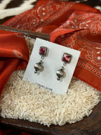 Dhalia Rose Drop Earrings #506