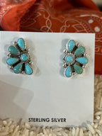 Kingman Turquoise Earrings #507