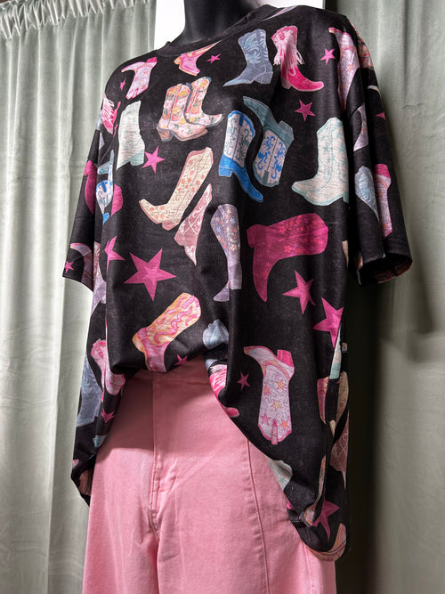 All Over Boot Tee