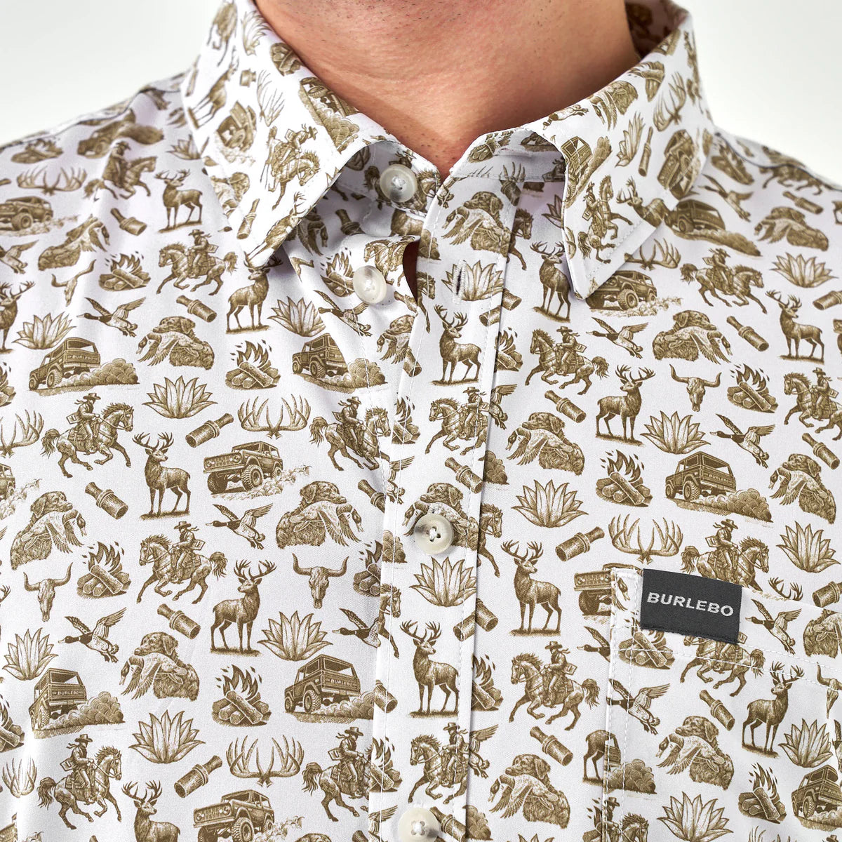 Performance Button Up