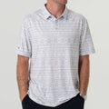 Grey Aztec Performce Polo