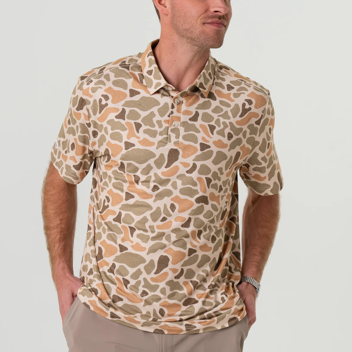 Venado Camo Performance Polo