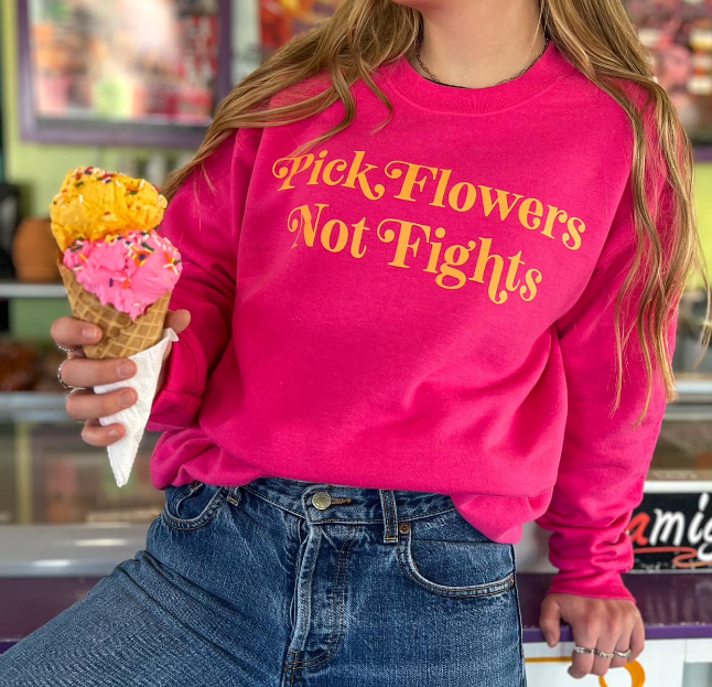 Pick Flowers Sweatshirt