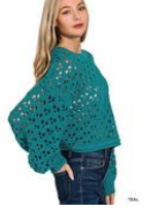 Chunky Knit Crop Sweater