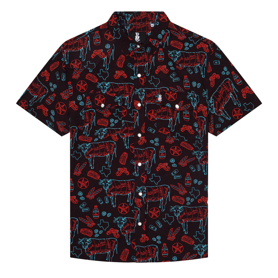 Texas BBQ Nights Pearl Snap