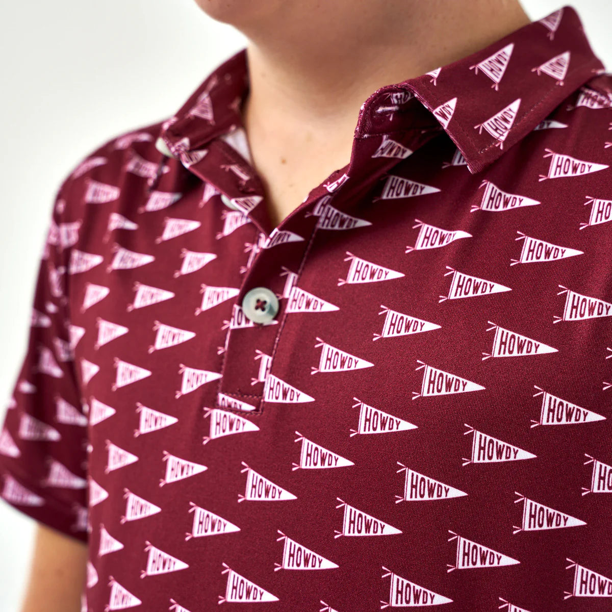 Howdy Pennant - Youth Polo