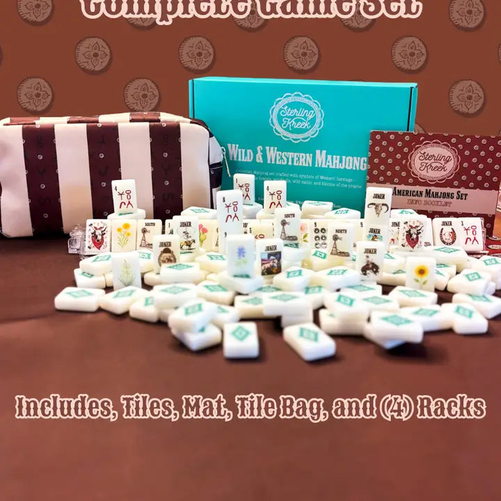 Western Mahjong – Complete Game Set