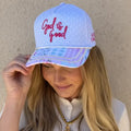 God Is Good All the Time Vintage Trucker Hat