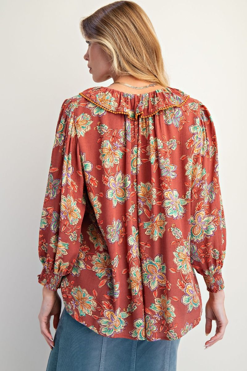 Floral Printed Blouse