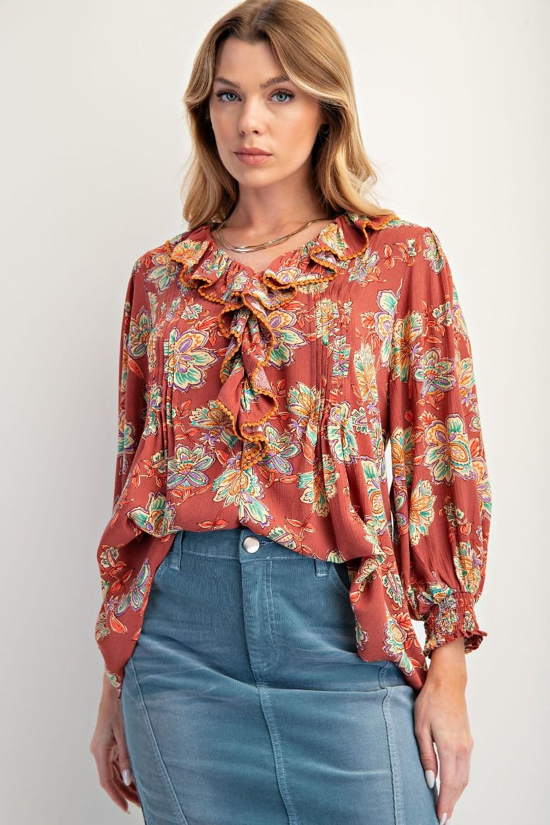 Floral Printed Blouse