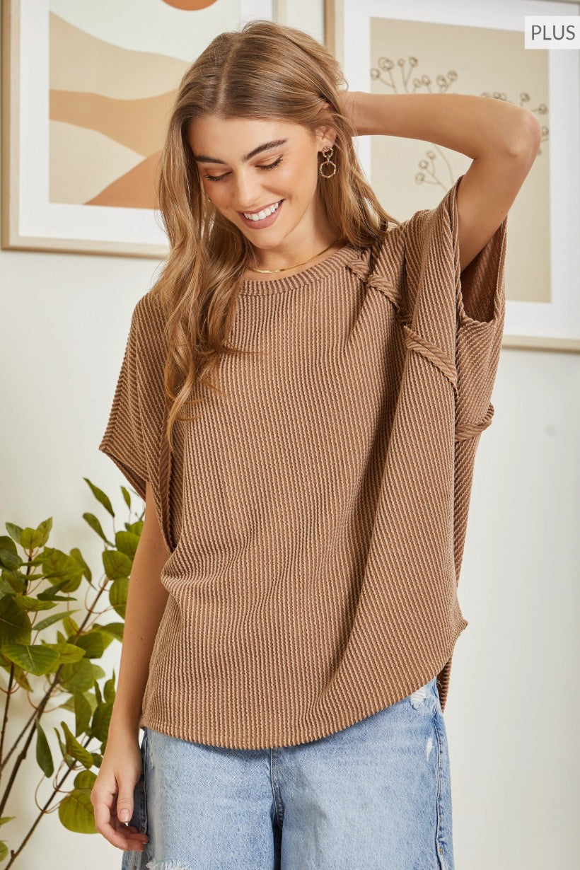 Relaxed Poncho Tunic