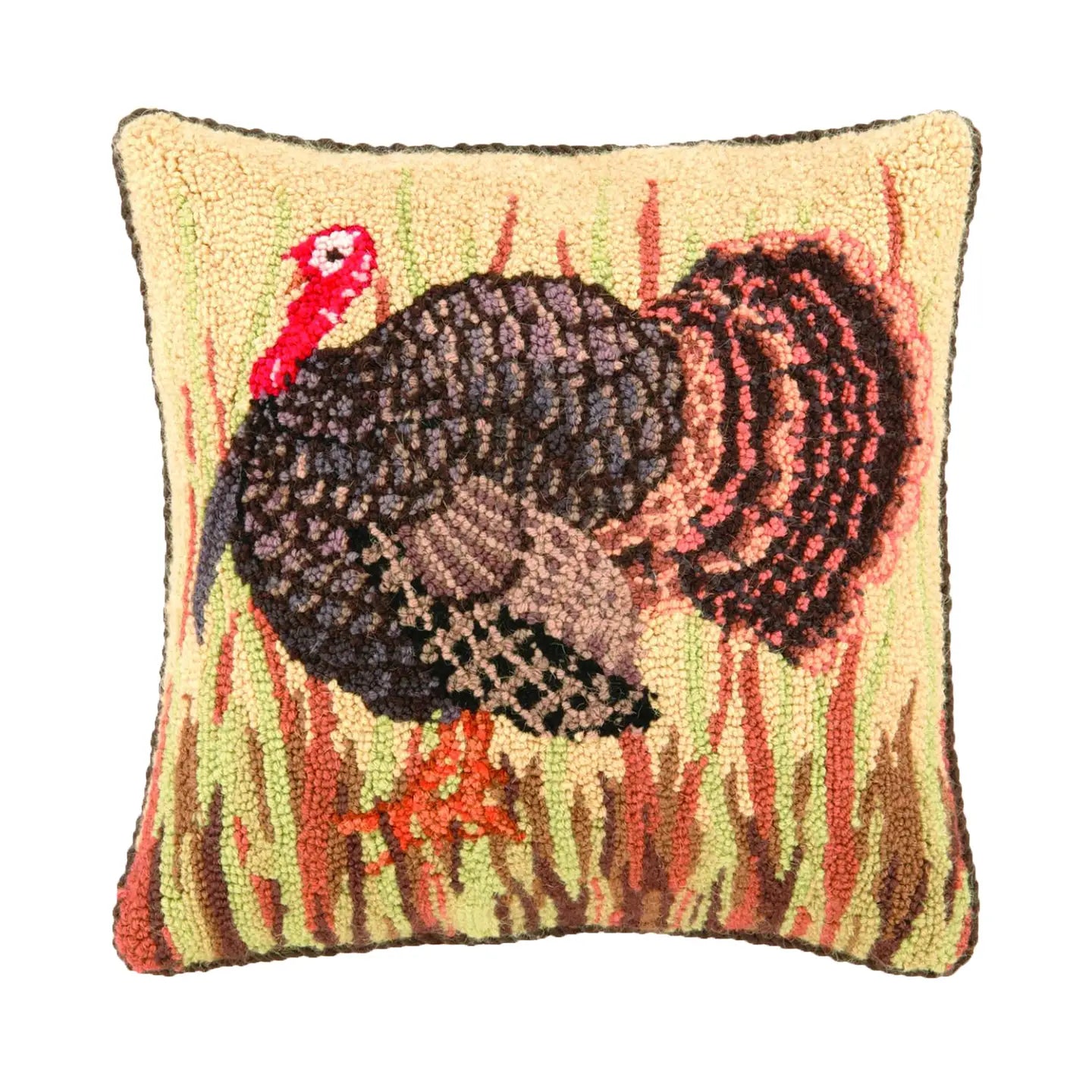 Wild Turkey Hook Pillow